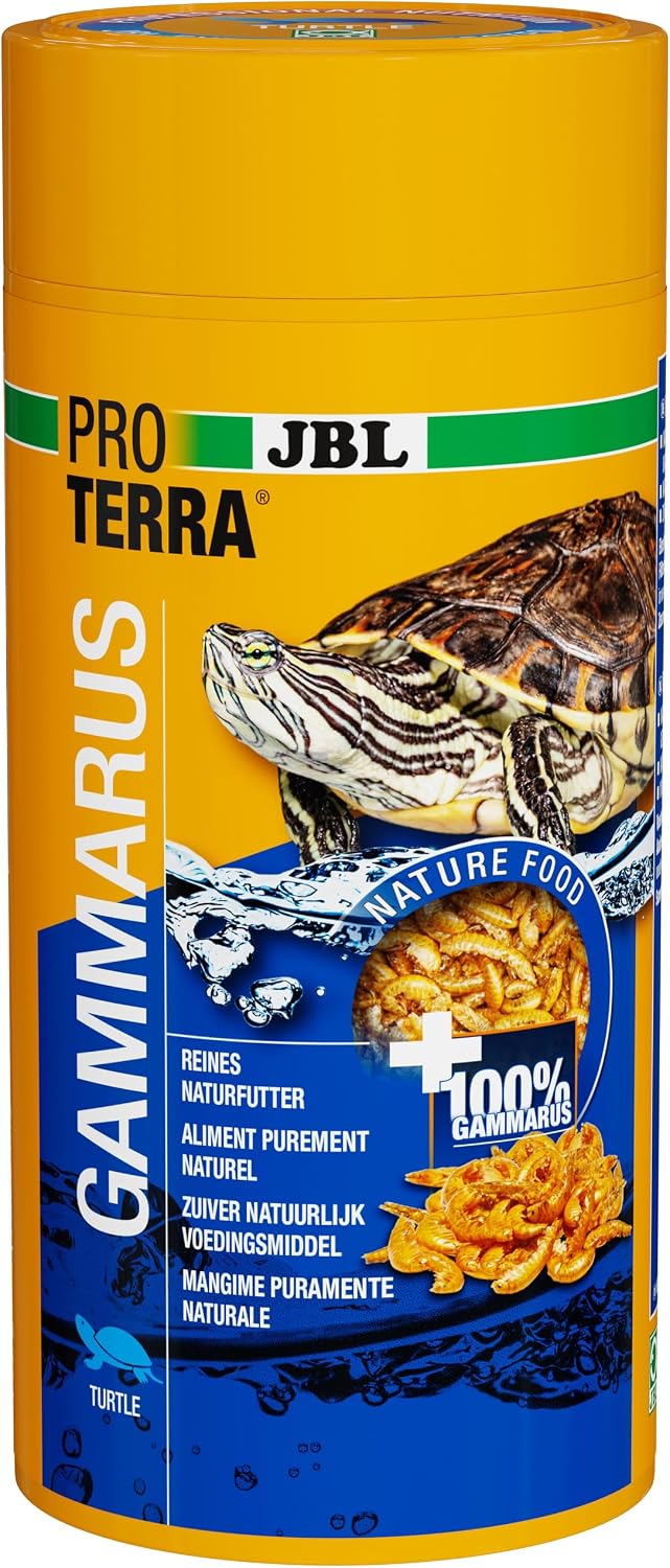 Detalle de JBL PROTERRA GAMMARUS 1000ml aanvullend schildpaddenvoer van gedroogde vlokreeftjes