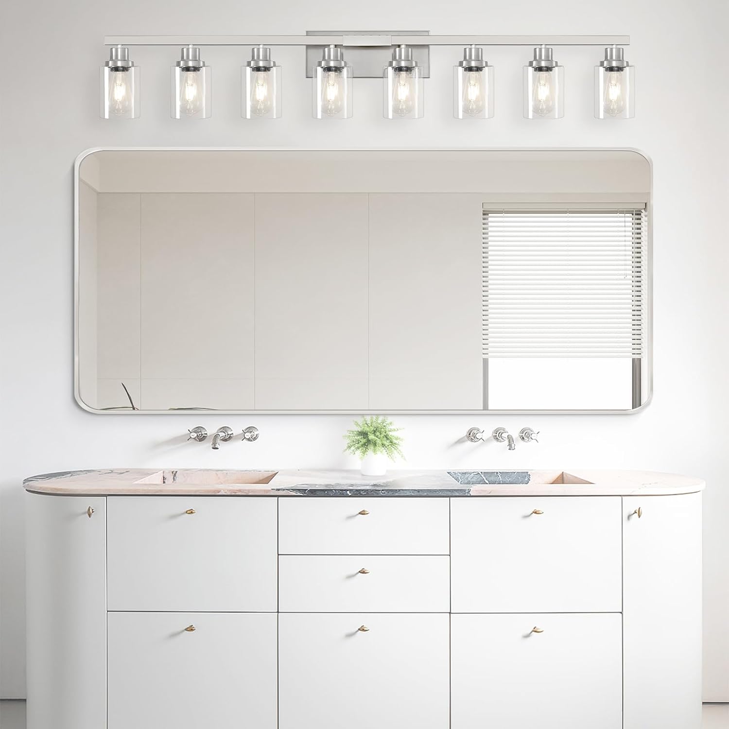 Detalle 2 de DIKAIDA 8-Light Vanity Light