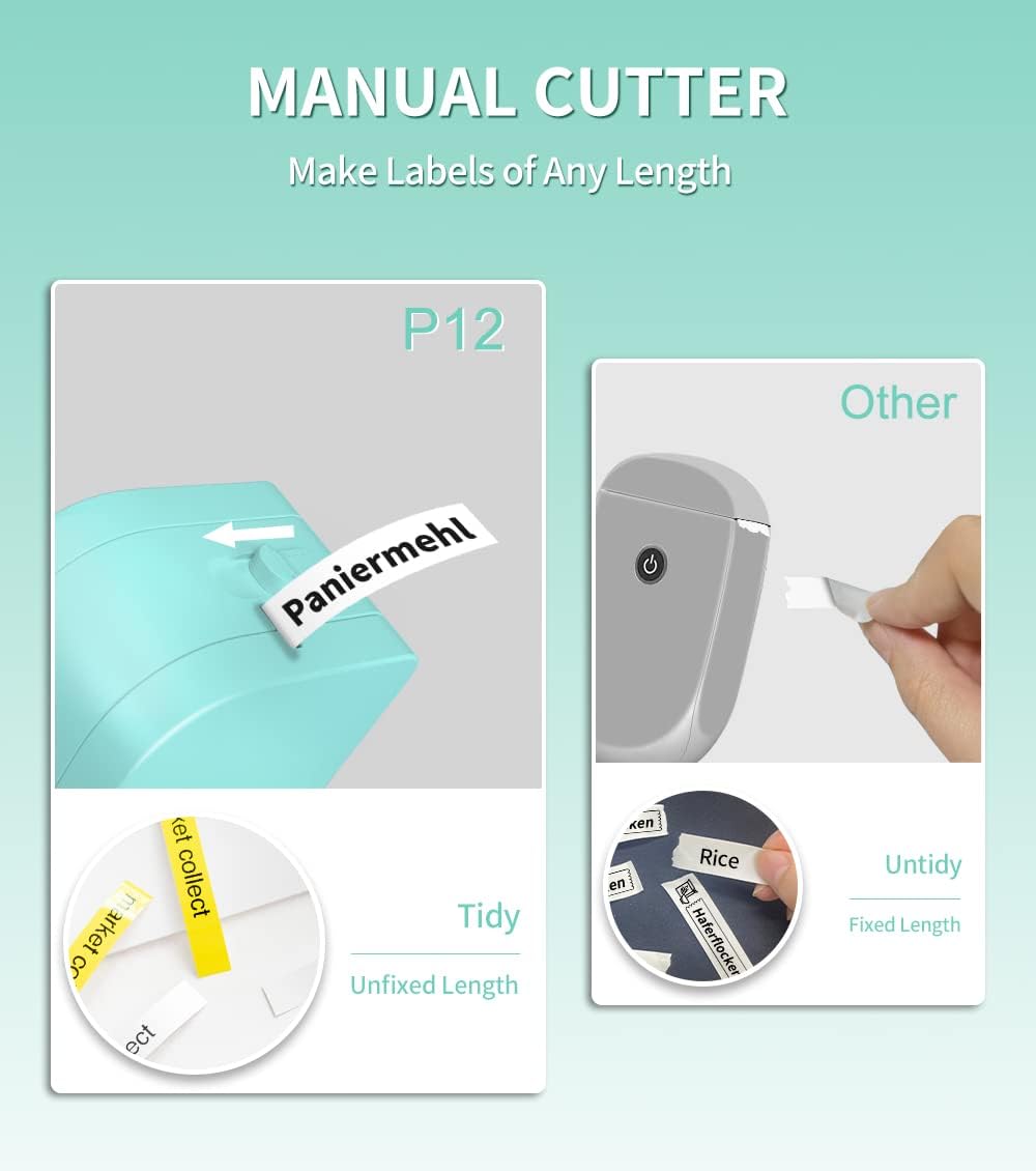 Thumbnail 6 de Phomemo P12 stampante etichette 12 mm 🖨️