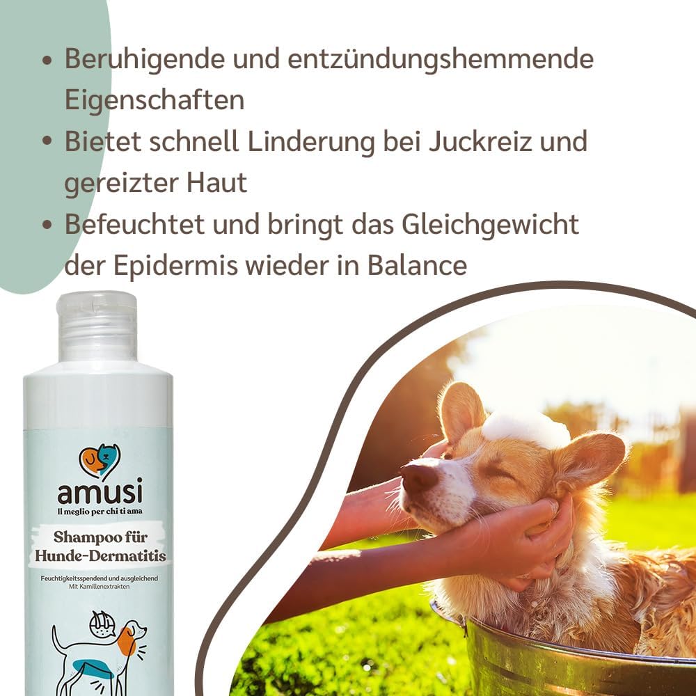 Detalle de amusi Dermatitis-Hundeshampoo sensitiv 250 ml