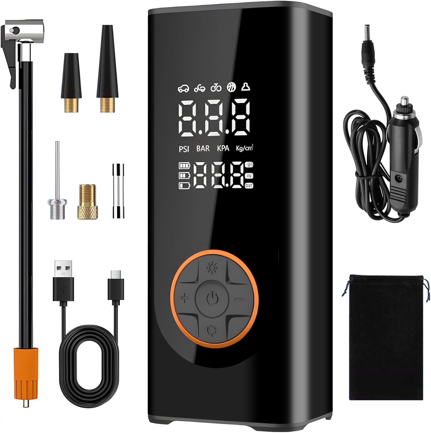 Detalle de Digital Tyre Inflator 150PSI