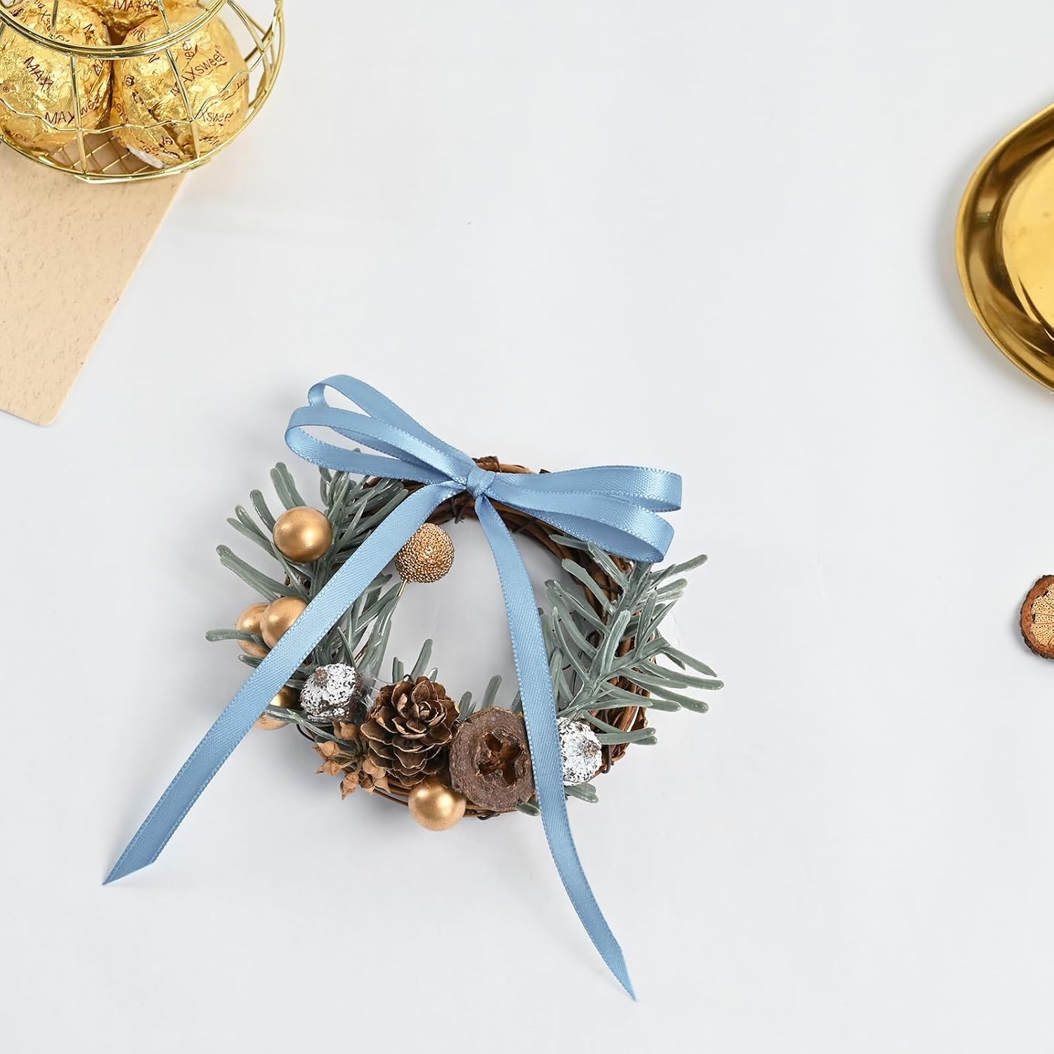 Detalle 1 de BVIEAKD Satin Ribbon 1/4-Inch