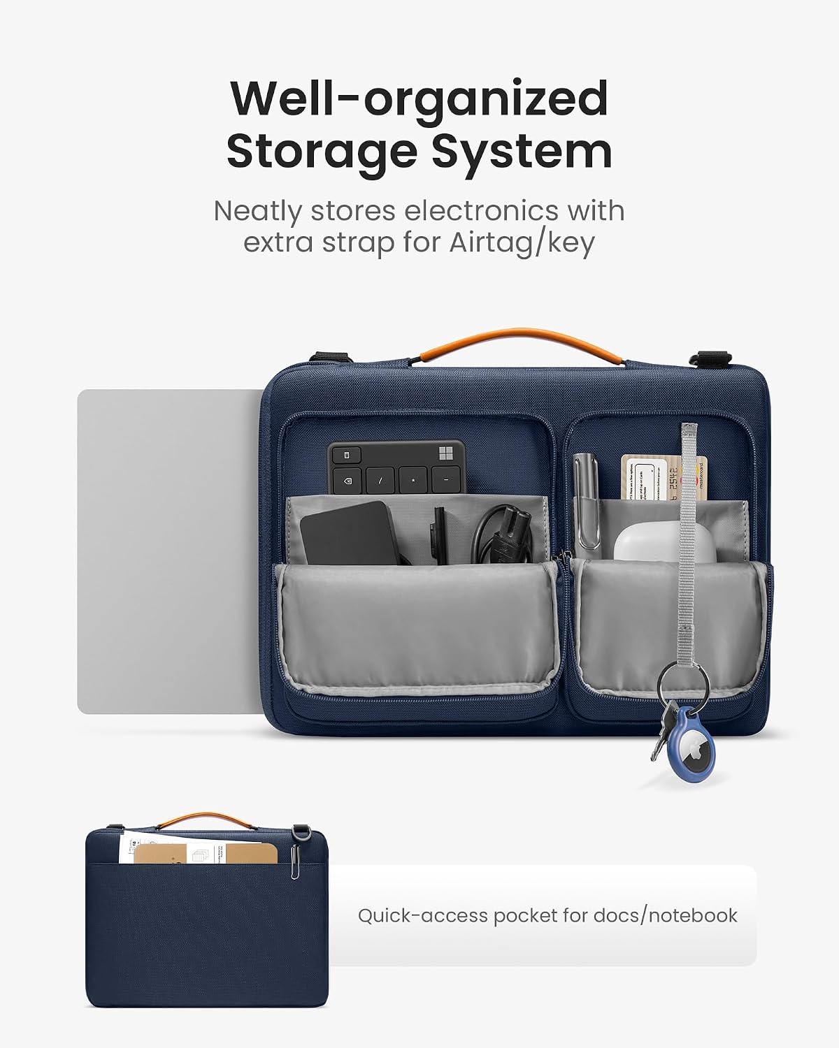 Thumbnail 4 de tomtoc Laptop Bag Case 15.6 inch 360° protection