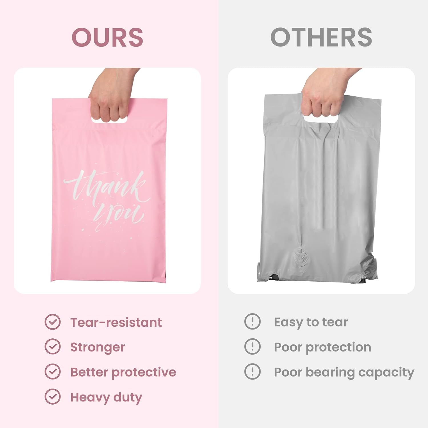 Thumbnail 2 de Switory 25Pcs Pink Parcel Bags