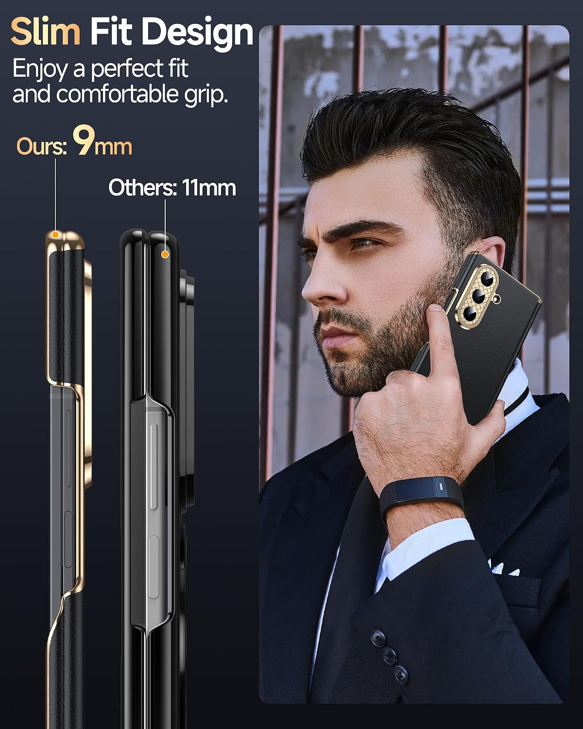 Thumbnail 4 de LeYi Samsung Galaxy Z Fold 7 case