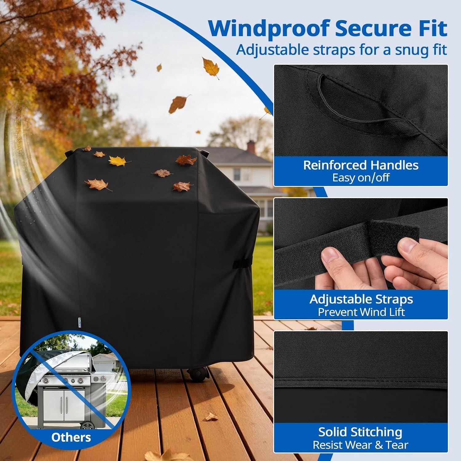Detalle 1 de SunPatio Grill Cover, 52-Inch