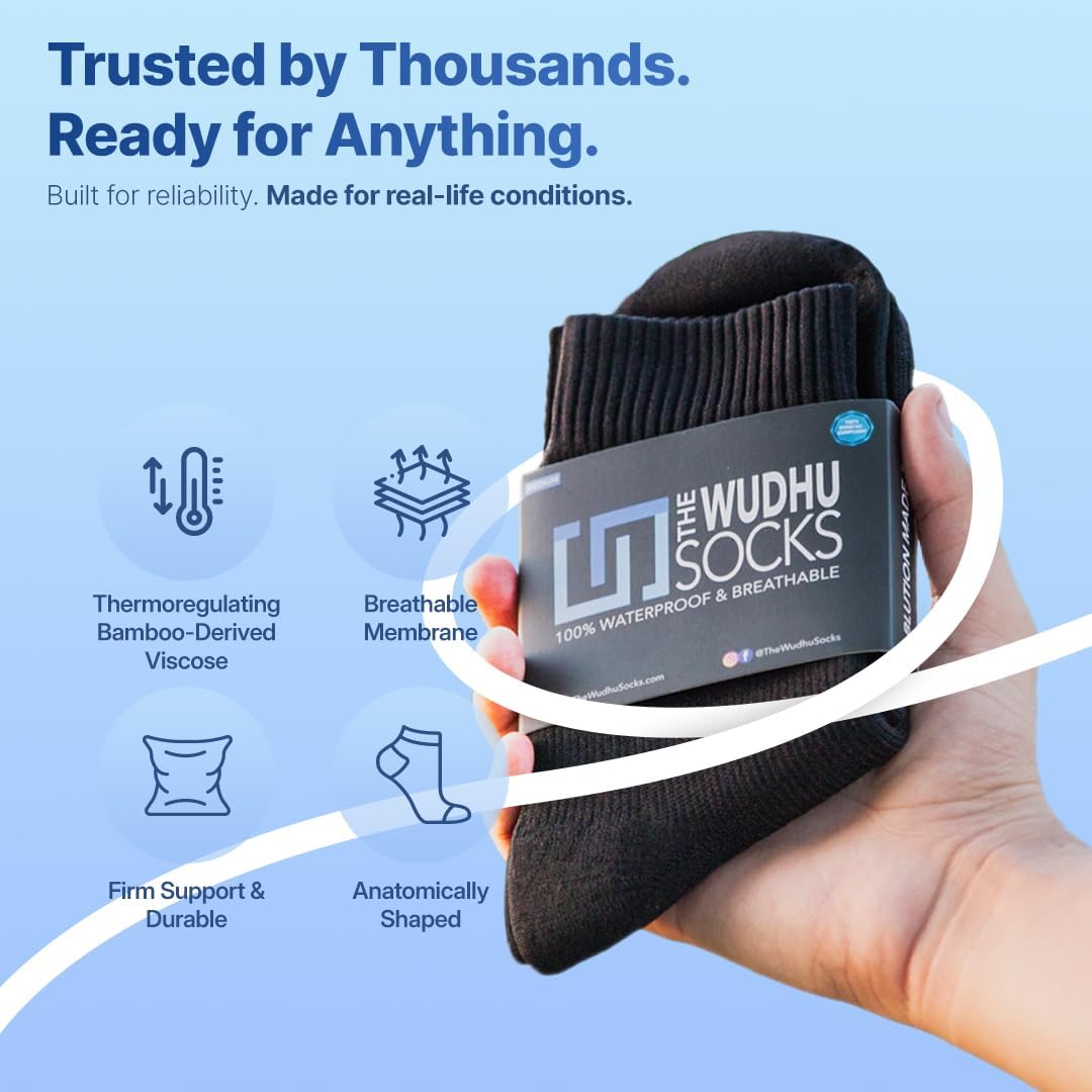 Detalle de ABDEEZ Wudhu Socks waterproof comfort