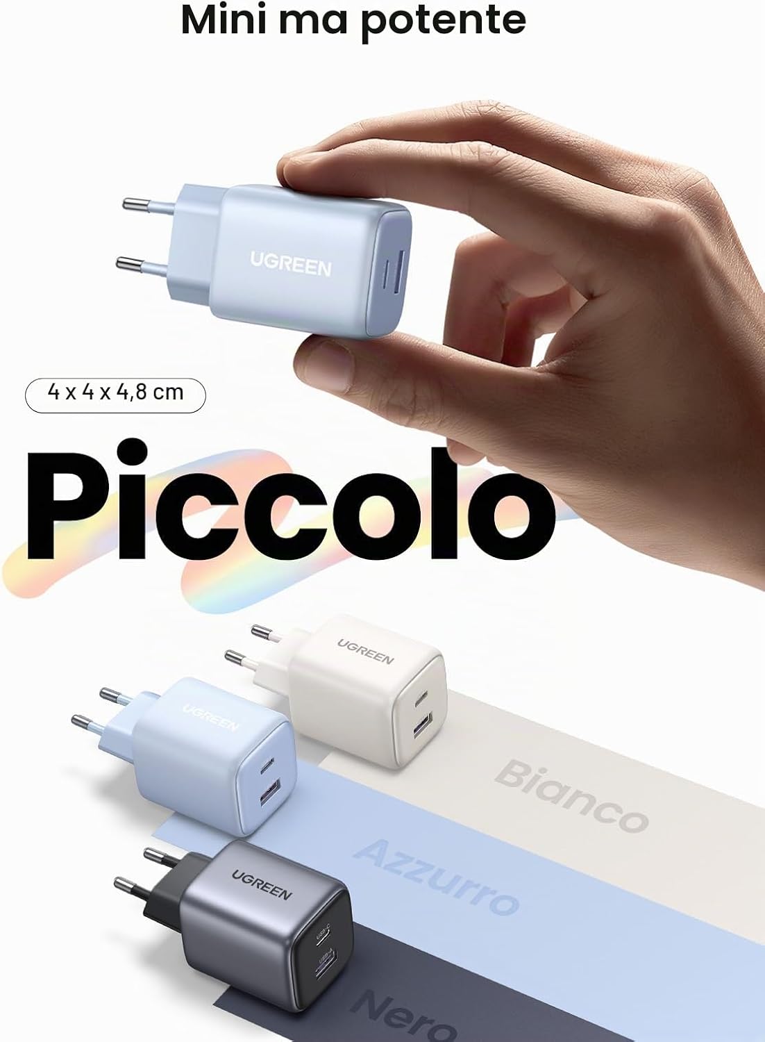 Thumbnail 4 de UGREEN Nexode 35W Caricatore USB-C GaN con 1 USB-C e 1 USB-A