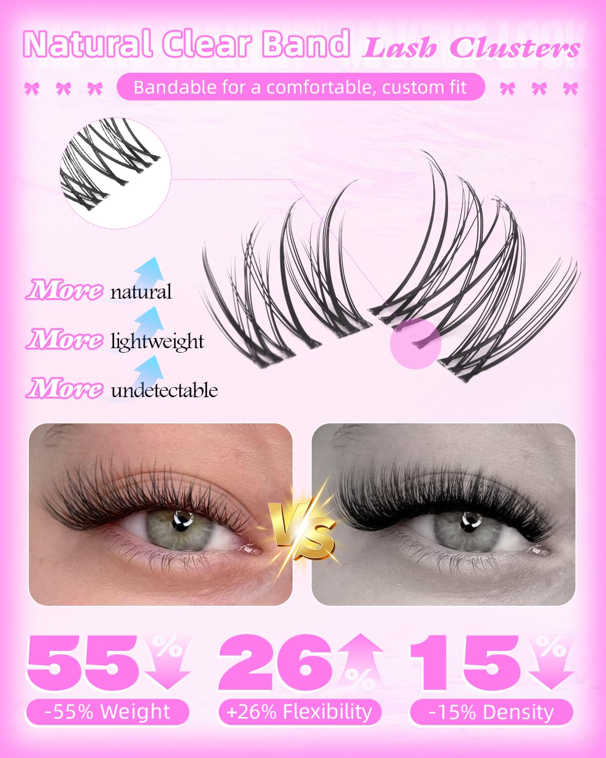 Thumbnail 4 de wtvane Wispy Lash Clusters Kit 8-16mm