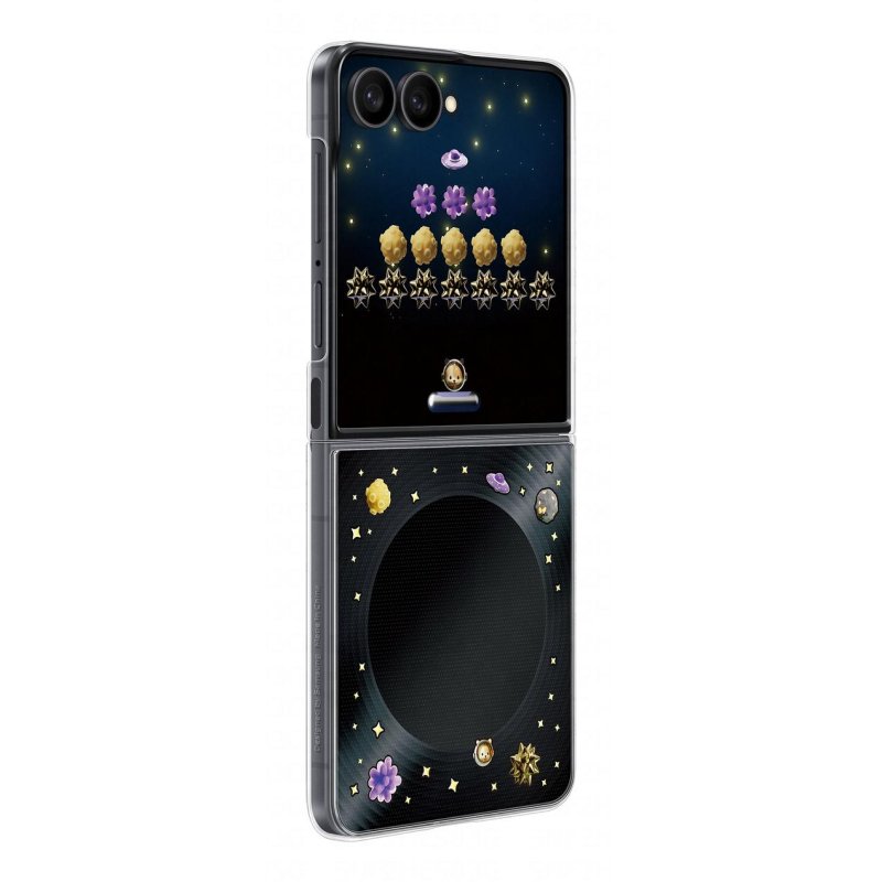 Detalle 2 de Funda Samsung Flipsuit LED Negra para Galaxy Z Flip8 con funciones personalizadas