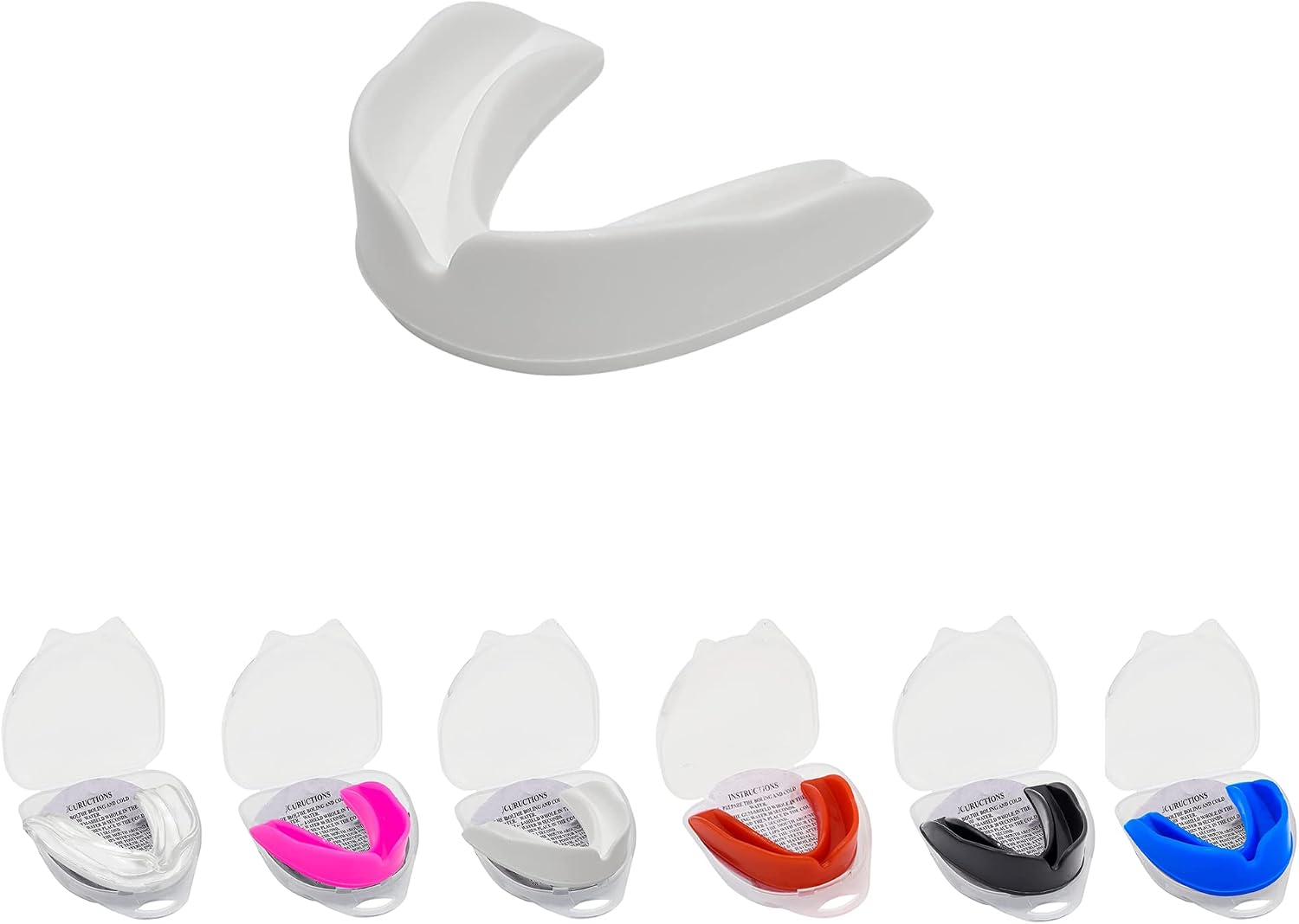 Detalle 2 de Mouthguard Slim Fit Junior gum shield (Baby Blue, junior)