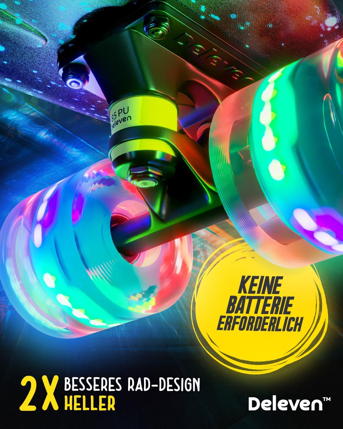 Detalle 2 de Deleven Skateboard 56 cm đč