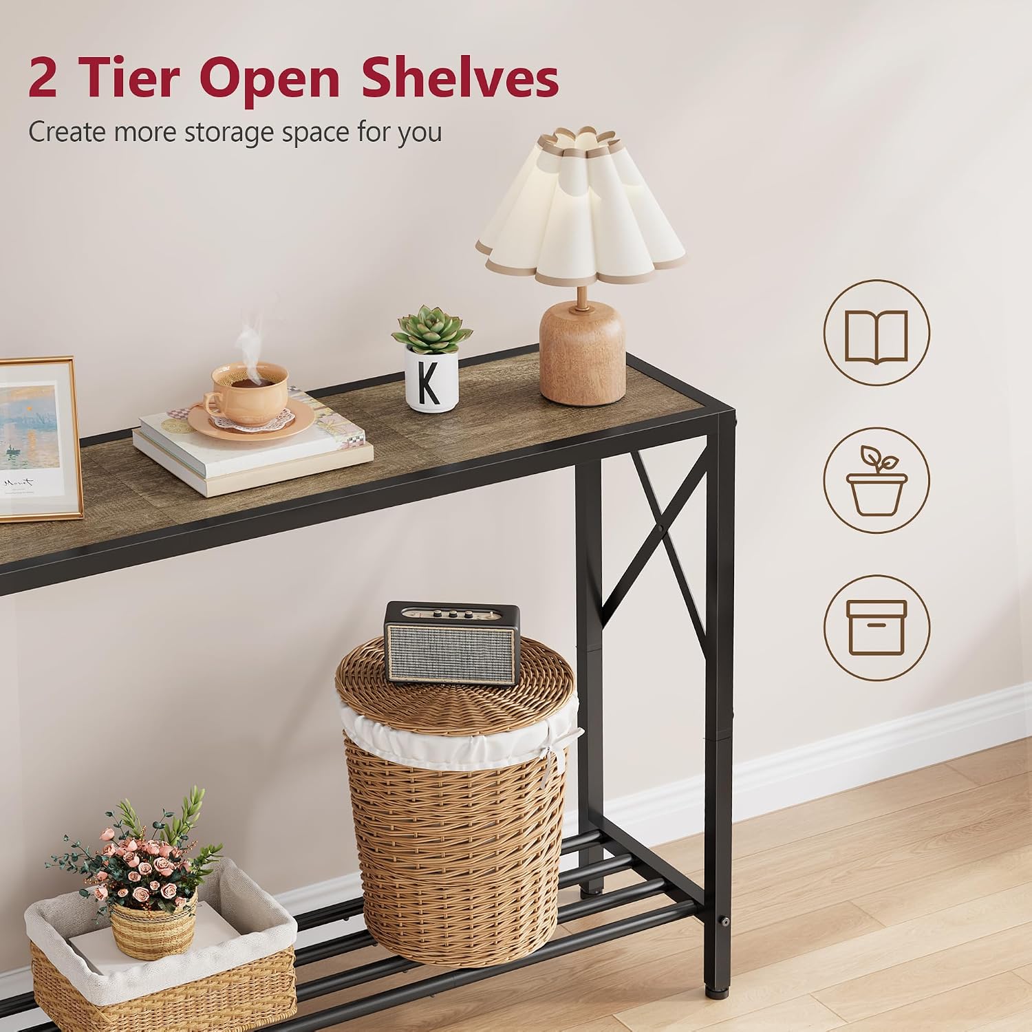 Thumbnail 5 de Tajsoon Console Table 41.8-Inch