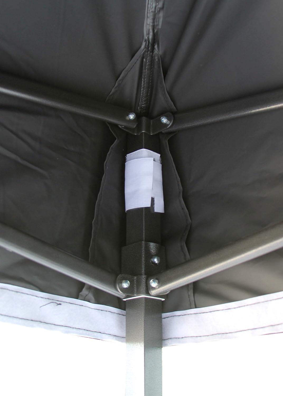 Thumbnail 6 de All Seasons Gazebos Pavillon Ultra-résistant à Ouverture instantanée 2,5 m x 2,5 m avec 4 poids et panneaux latéraux - Noir
