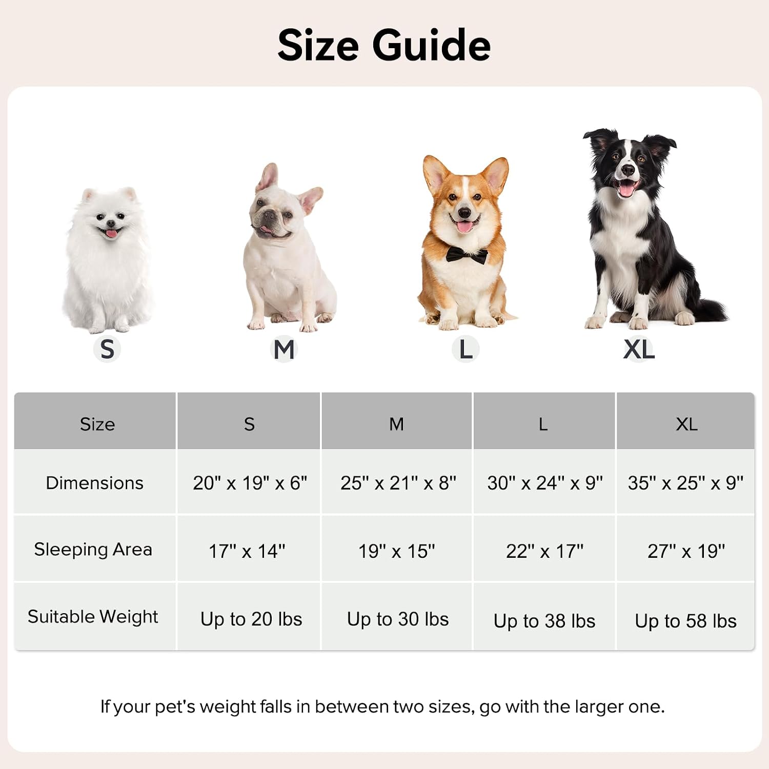 Detalle 1 de GASUR Hooded Dog Bed, 35 Inches