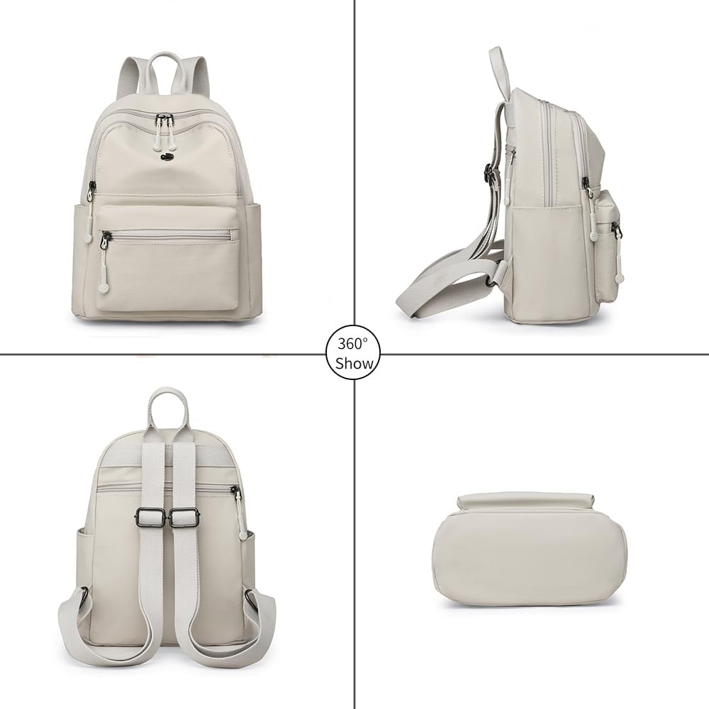 Thumbnail 6 de YUESITE Small Fashion Backpack for Women — lightweight nylon daypack with anti-theft pocket