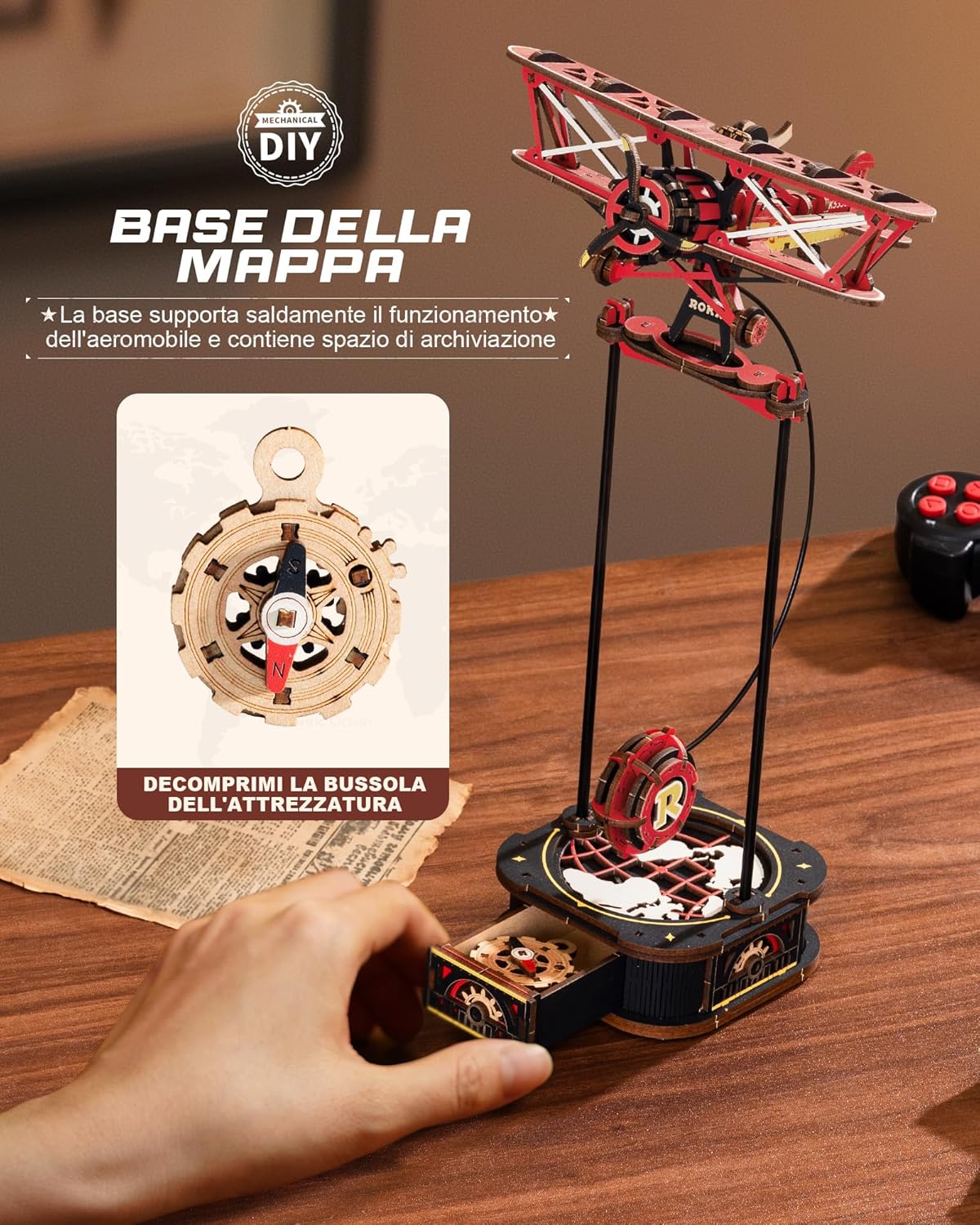 Thumbnail 5 de ROKR MCD01 Puzzle aereo 1:60