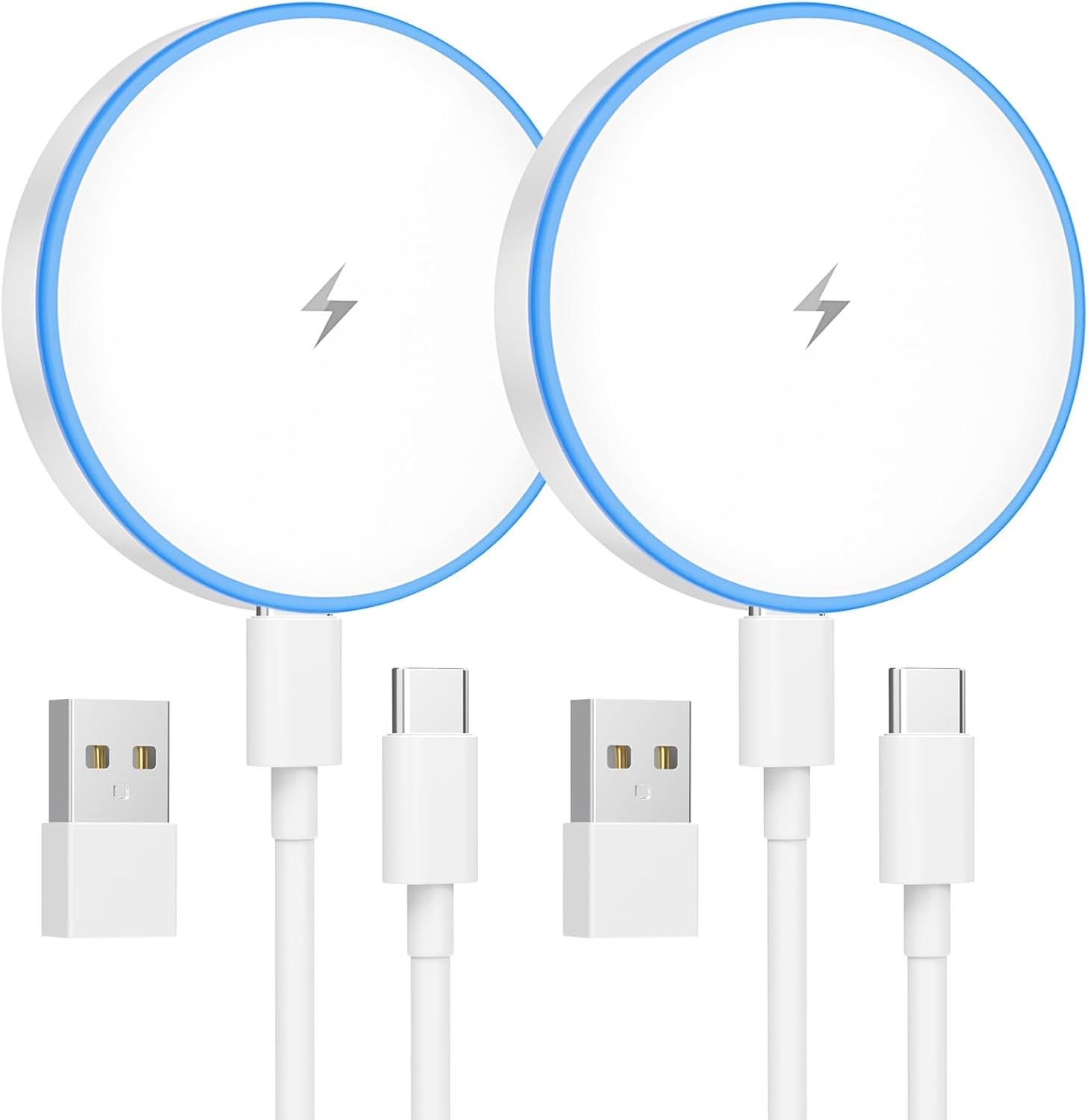 Detalle de Magnetic Wireless Charger 15W fast charging pad