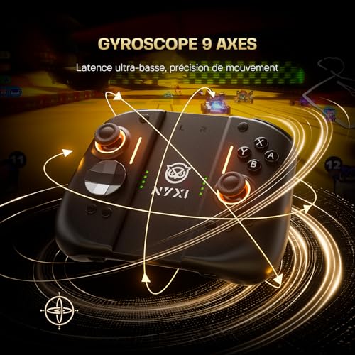 Thumbnail 4 de NYXI Hyperion 3: Manette sans fil pour Switch 2, joystick Hall et gyroscope 9 axes