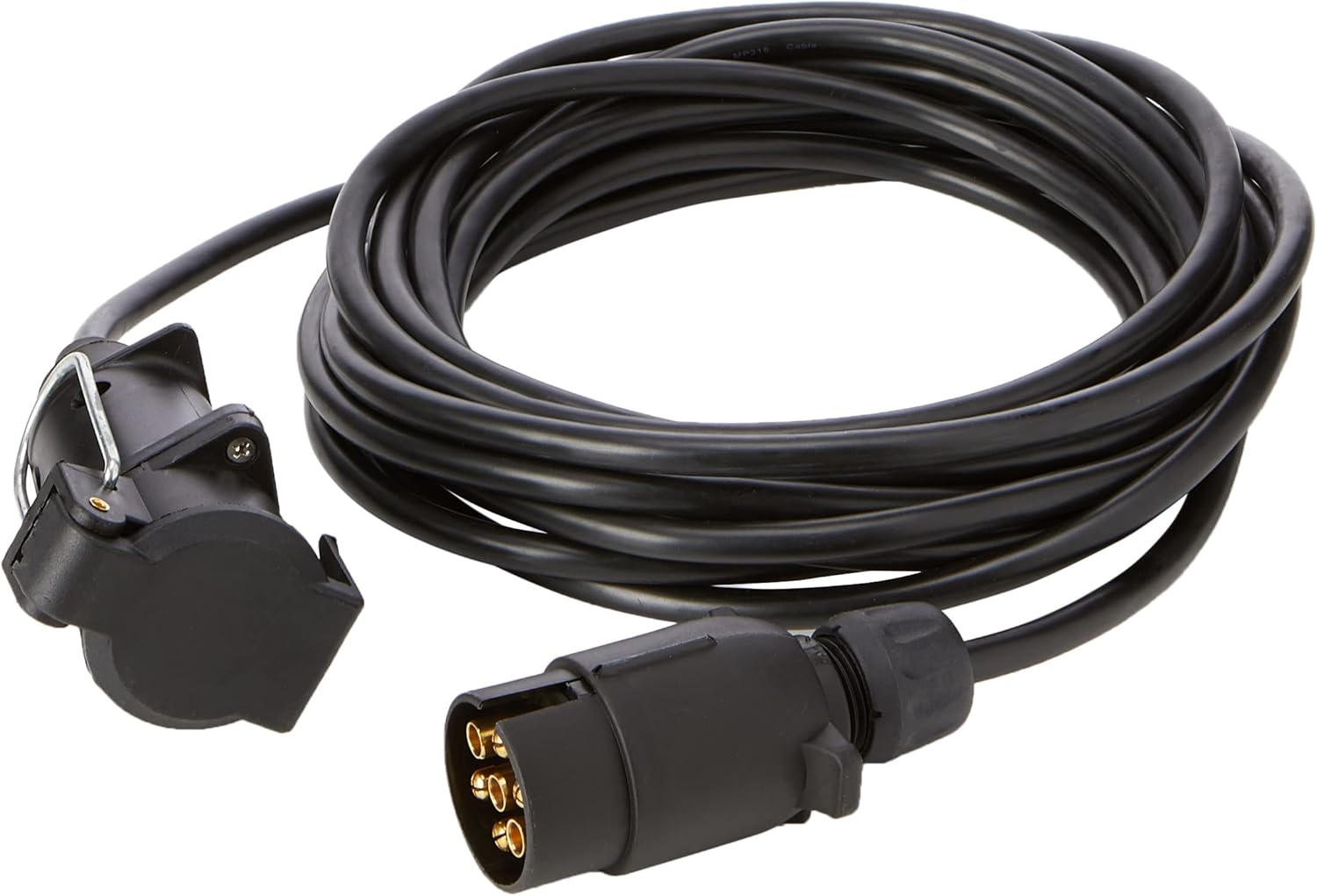 Detalle de Maypole 7 Pin 6m Straight Extension Lead (Plug To Socket) for Trailer Lighting