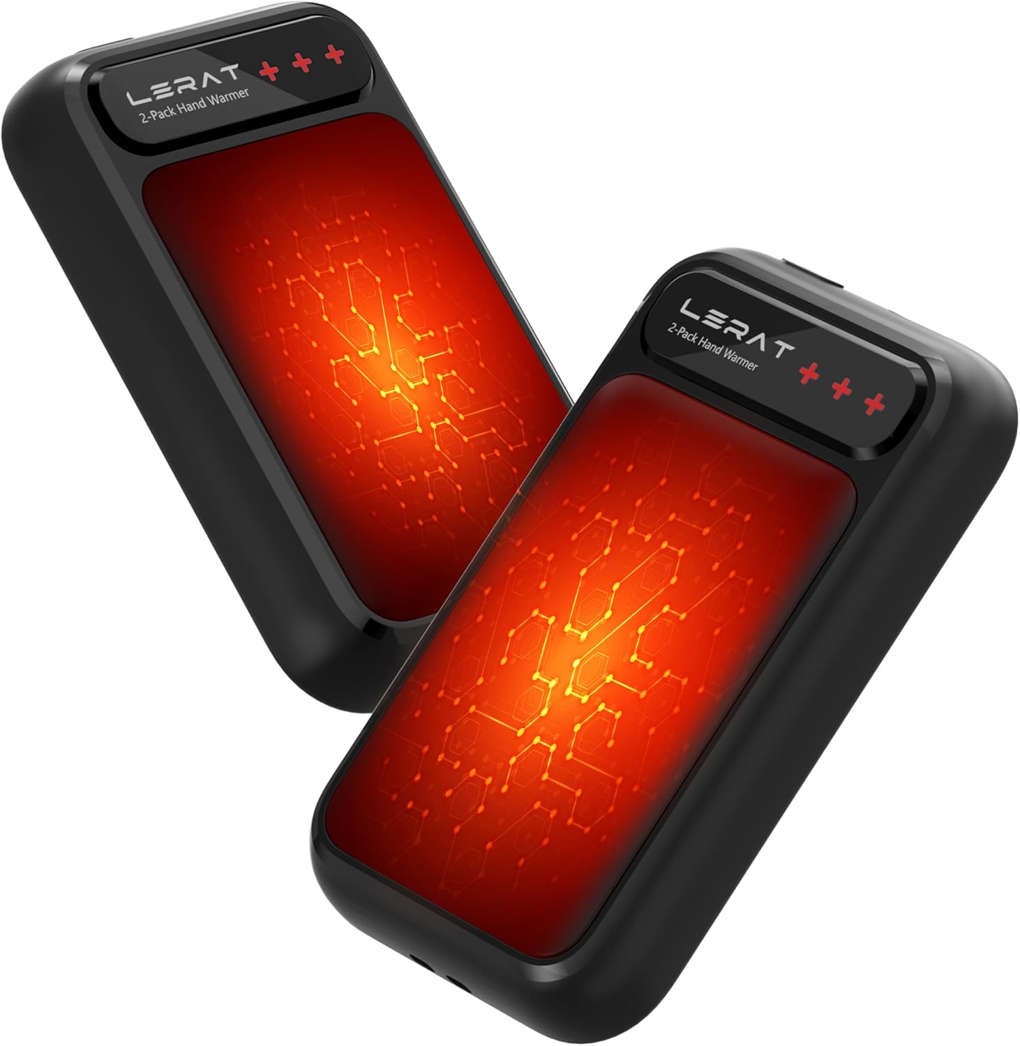 Detalle de Lerat M357 Rechargeable Hand Warmers, 2-Pack with 3 Heat Settings