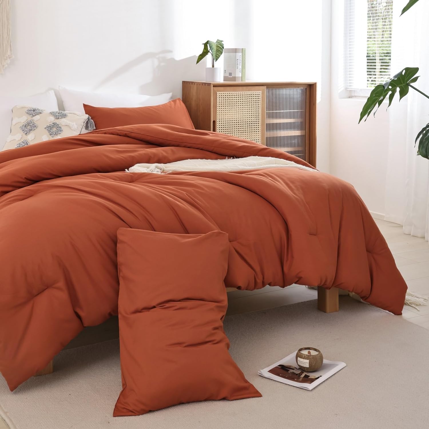 Thumbnail 5 de ROSGONIA King Size Comforter Set 3pcs