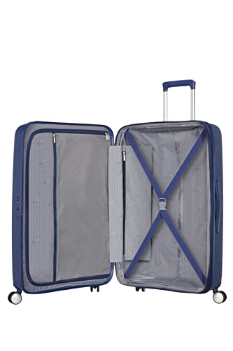 Detalle de American Tourister Soundbox Trolley M Espandibile 67 cm - Midnight Navy Blu