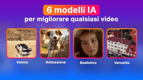 Detalle 2 de Nero AI Video Upscaler Pro 365: miglioramento video con AI fino a 4K per PC singolo