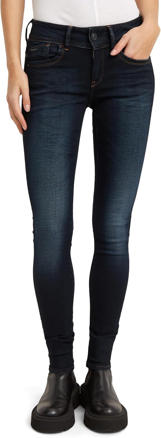 Detalle de G-STAR Lynn Mid Waist Skinny Jeans