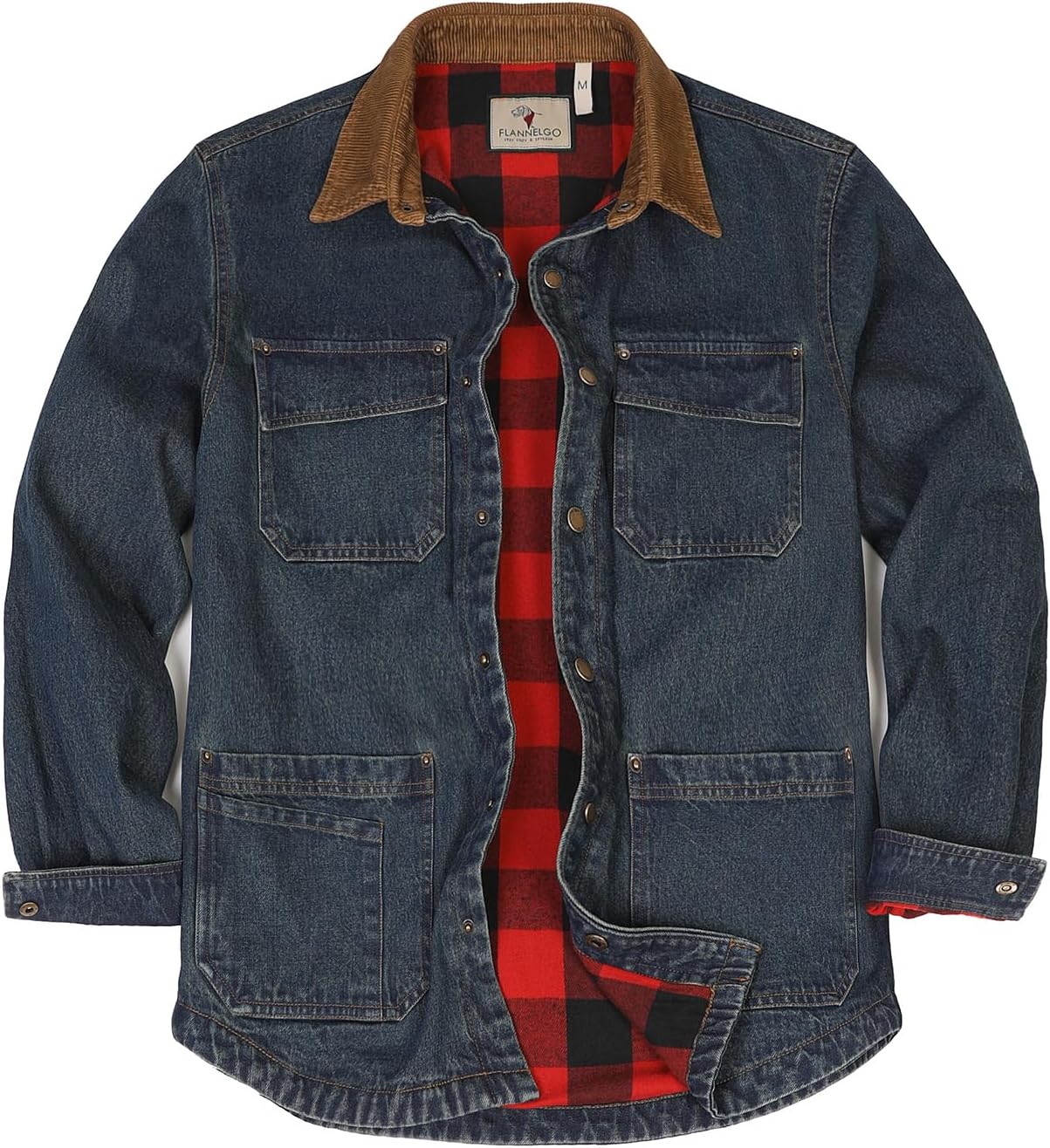 Detalle de ZENTHACE Denim Chore Coat, 11.2 oz