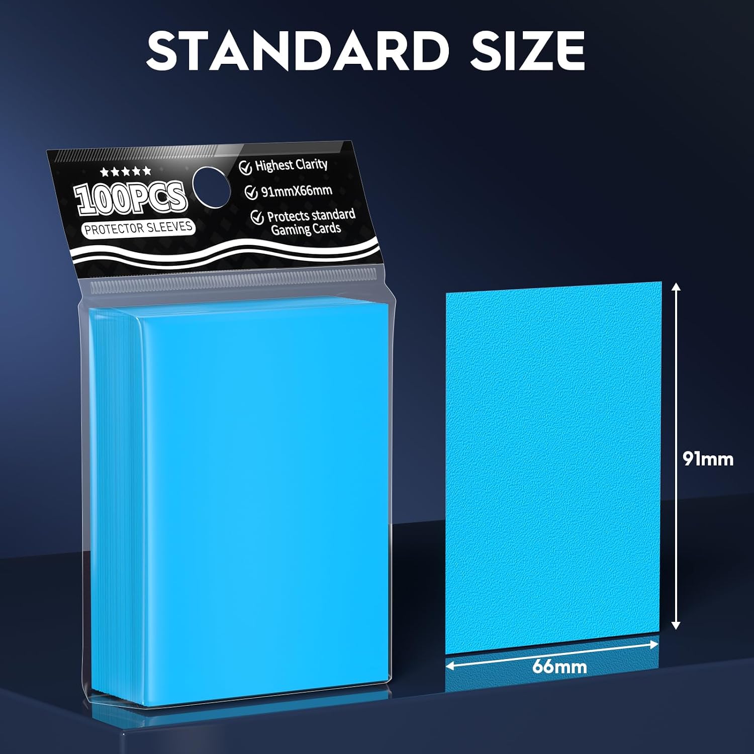 Detalle 2 de 1000ct Perfect Fit MTG Matte Sleeve 66x91 mm – Bulk Colorful Card Sleeves for MTG and More