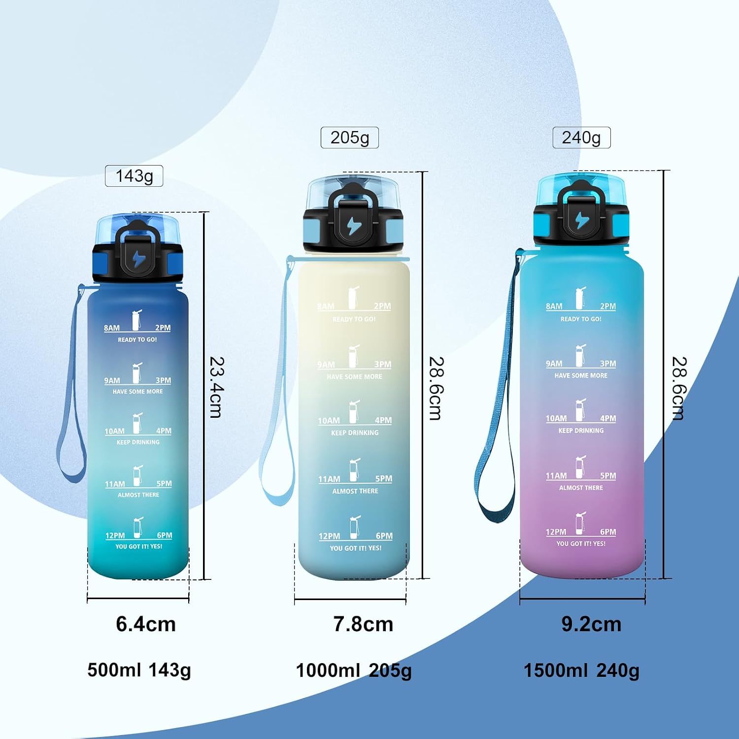 Detalle de JAPORIA Borraccia Bambina 500 ml con filtro