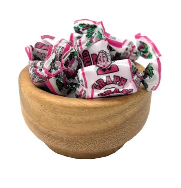 Detalle de YANKEETRADERS Grape-Flavored Fruit Chews, 2 lb Bulk, Individually Wrapped
