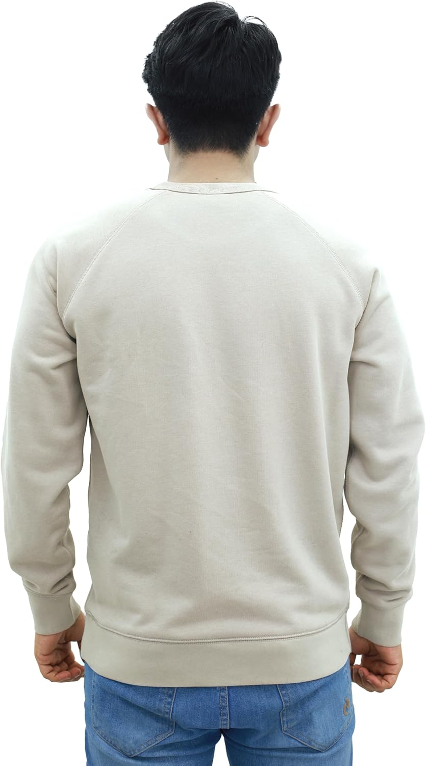 Thumbnail 4 de SoftSpun Sweatshirt for Men UK: 66/34 Cotton-Polyester Raglan Crew Neck Jumper