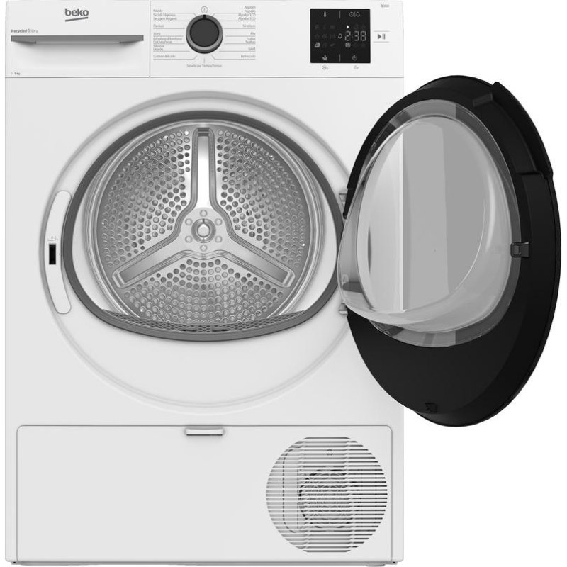 Thumbnail 1 de Secadora de bomba de calor Beko BM3T39220WB 9 kg con AquaWave y EcoGentle