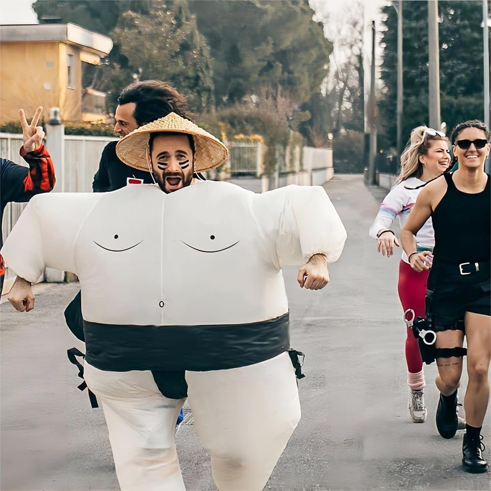 Thumbnail 5 de Rafalacy Inflatable Sumo Wrestler Costume