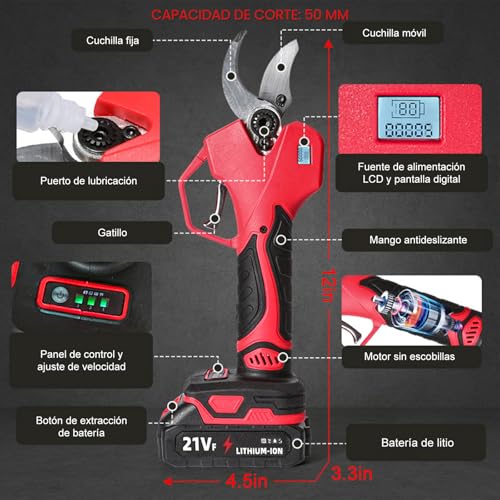 Thumbnail 4 de NUMNER Tijeras de Podar 50 mm 📷