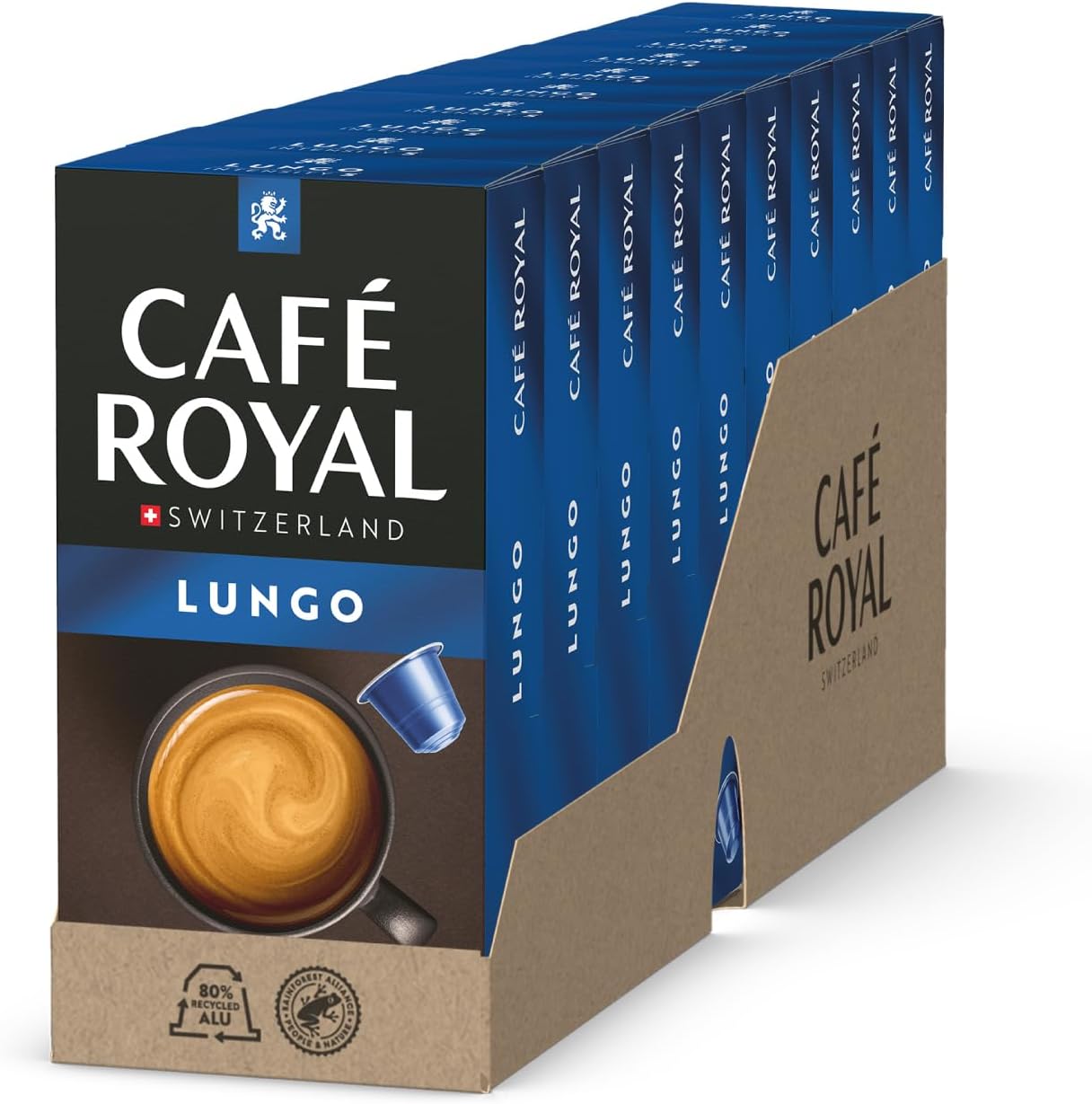 Detalle de Café Royal Caramel – Capsules compatibles Nespresso, 100 capsules