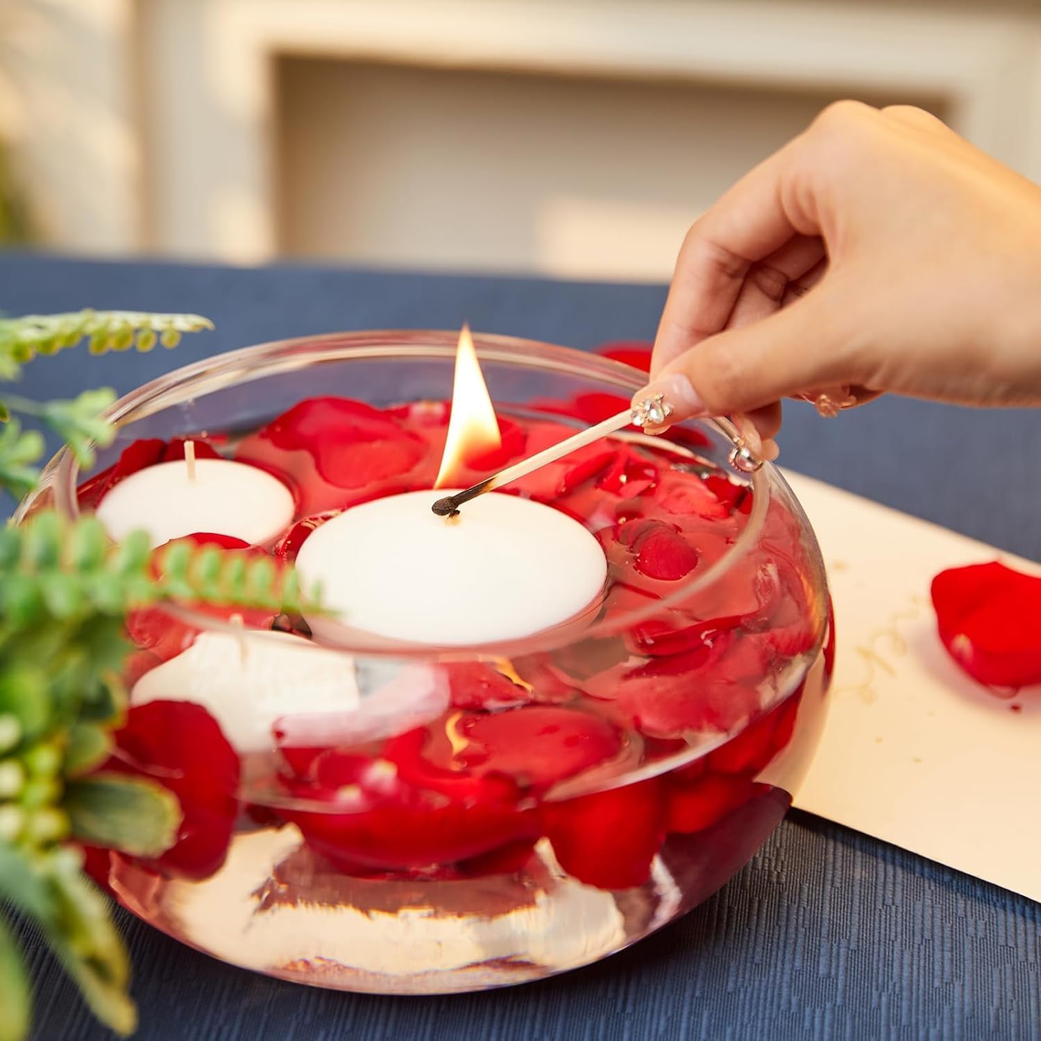 Thumbnail 2 de CLTNIKET fltc243 Floating Candles, 3-inch White, 8–10-Hour Burn
