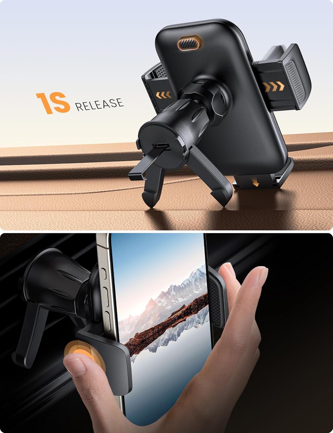 Thumbnail 4 de ANXRE Handyhalterung Auto Lüftung 360° Drehbar