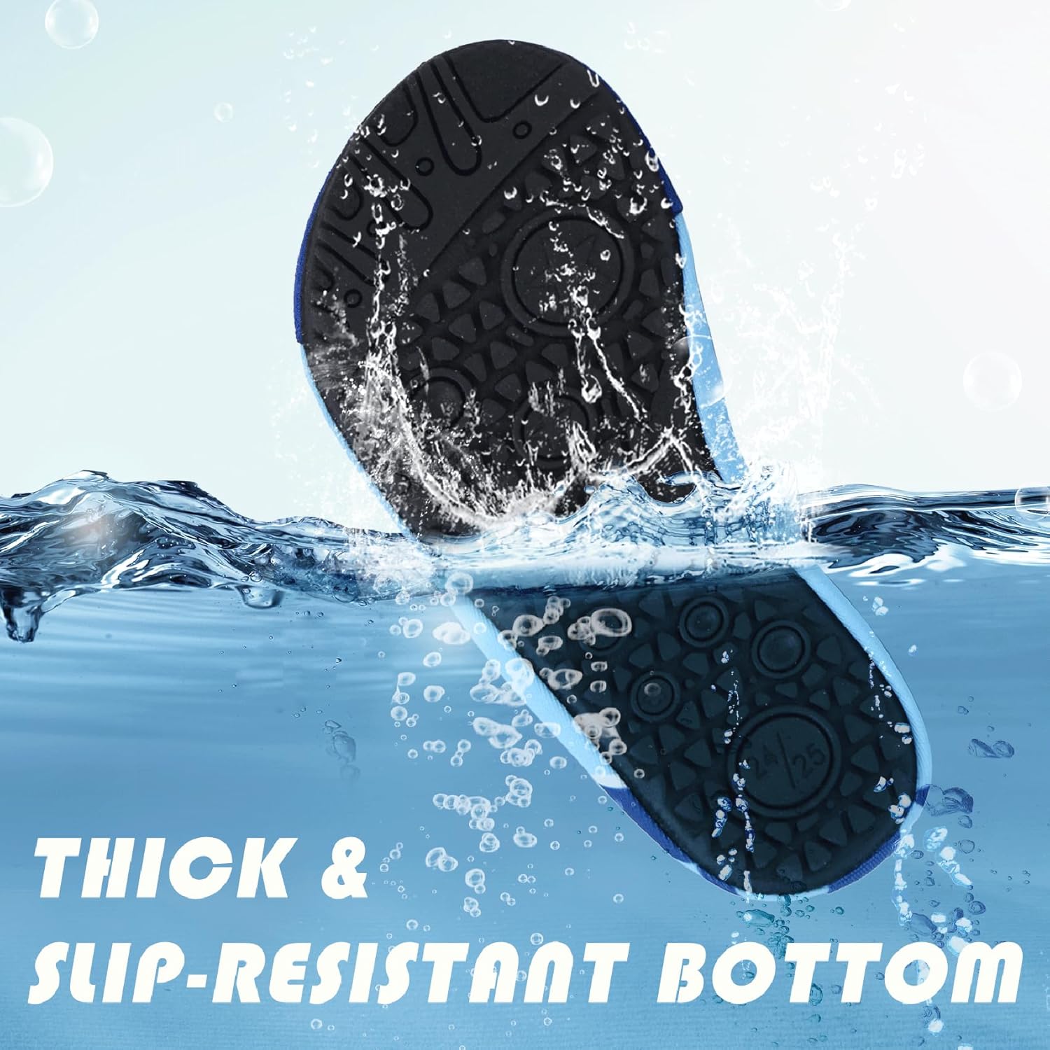 Thumbnail 2 de Chaussons aquatiques TMEOG pour enfants – Chaussures d'eau mixtes