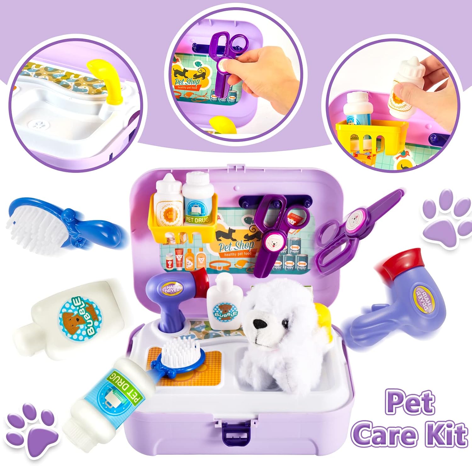 Detalle de HERSITY Kids Vet Kit 16-piece set