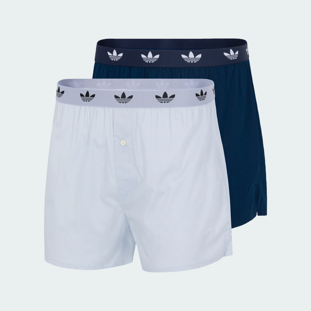 Detalle de Bóxer de algodón técnico cómodo ICON Waistband (2 pares) – Adidas