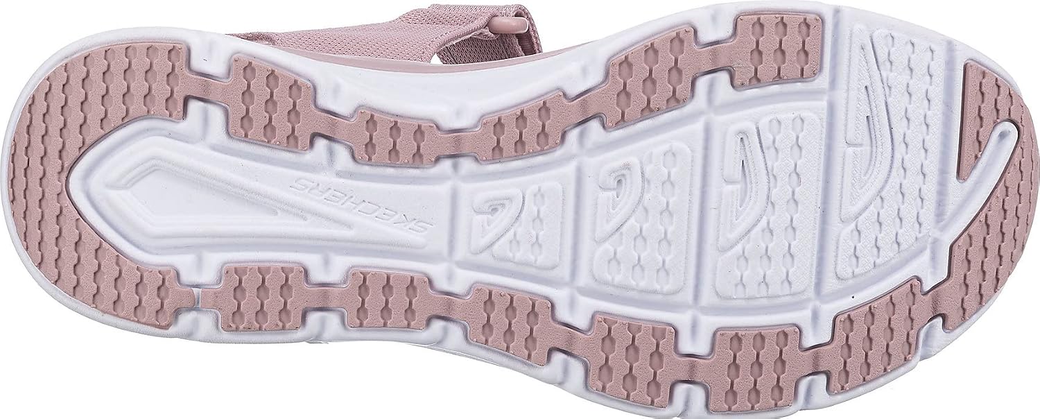Thumbnail 6 de Skechers D'LUX WALKER NEW BLOCK: sandalias deportivas para mujer, Blush Mesh (37 EU)