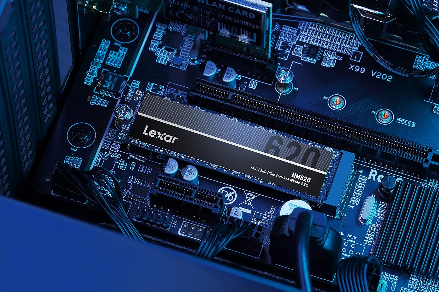 Detalle de Lexar NM620 LNM620X256G-RNNNG, SSD 256 GB M.2 2280 PCIe Gen3x4 NVMe 1.4