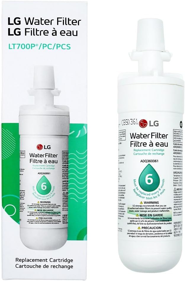 Detalle de LG Refrigerator Water Filter LT700P