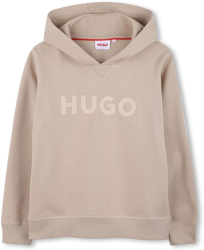 Thumbnail 3 de Hugo G00446 Hoodie in felpa con cappuccio e stampa HUGO in rilievo