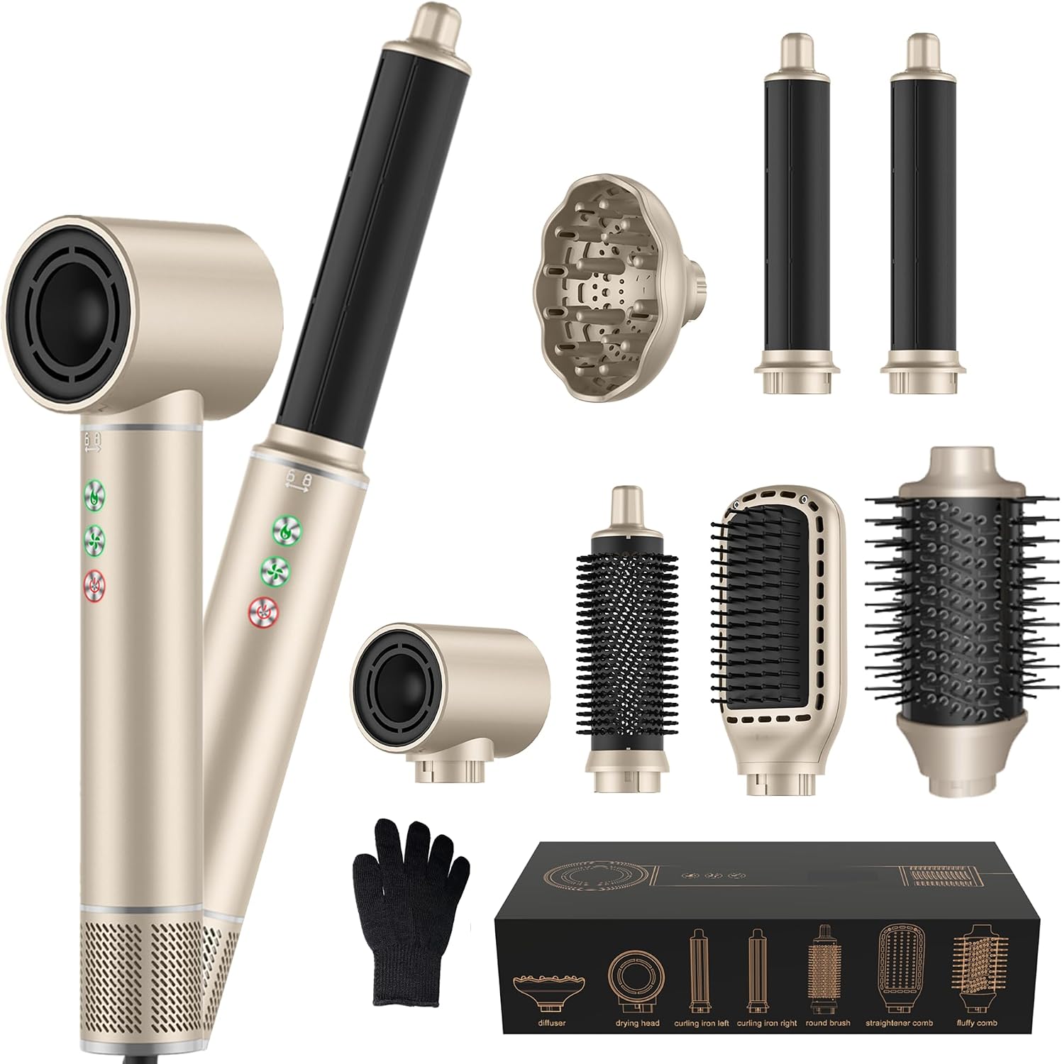 Detalle de Hair Dryer Brush Styler 7 in 1