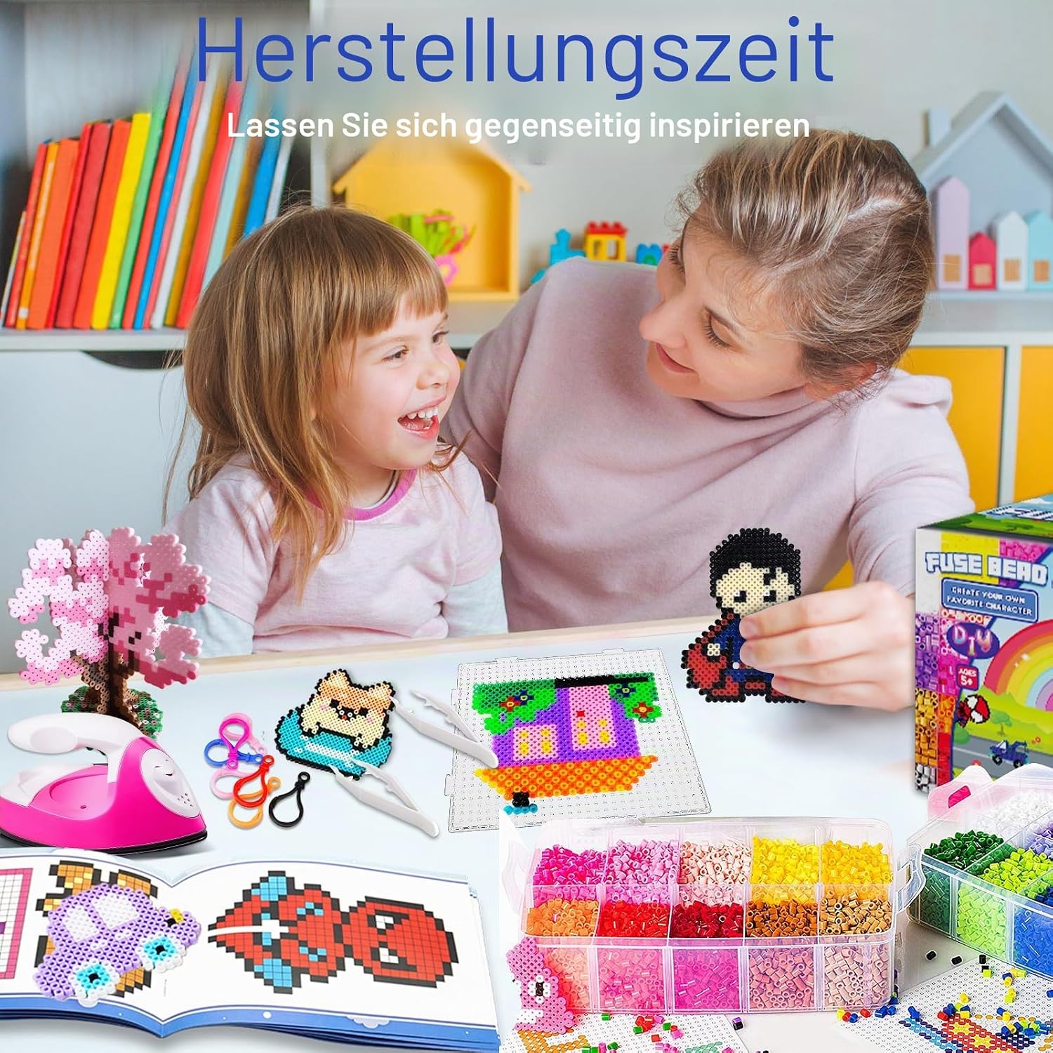Thumbnail 5 de Bügelperlen Set 23.000 Stück 🎨