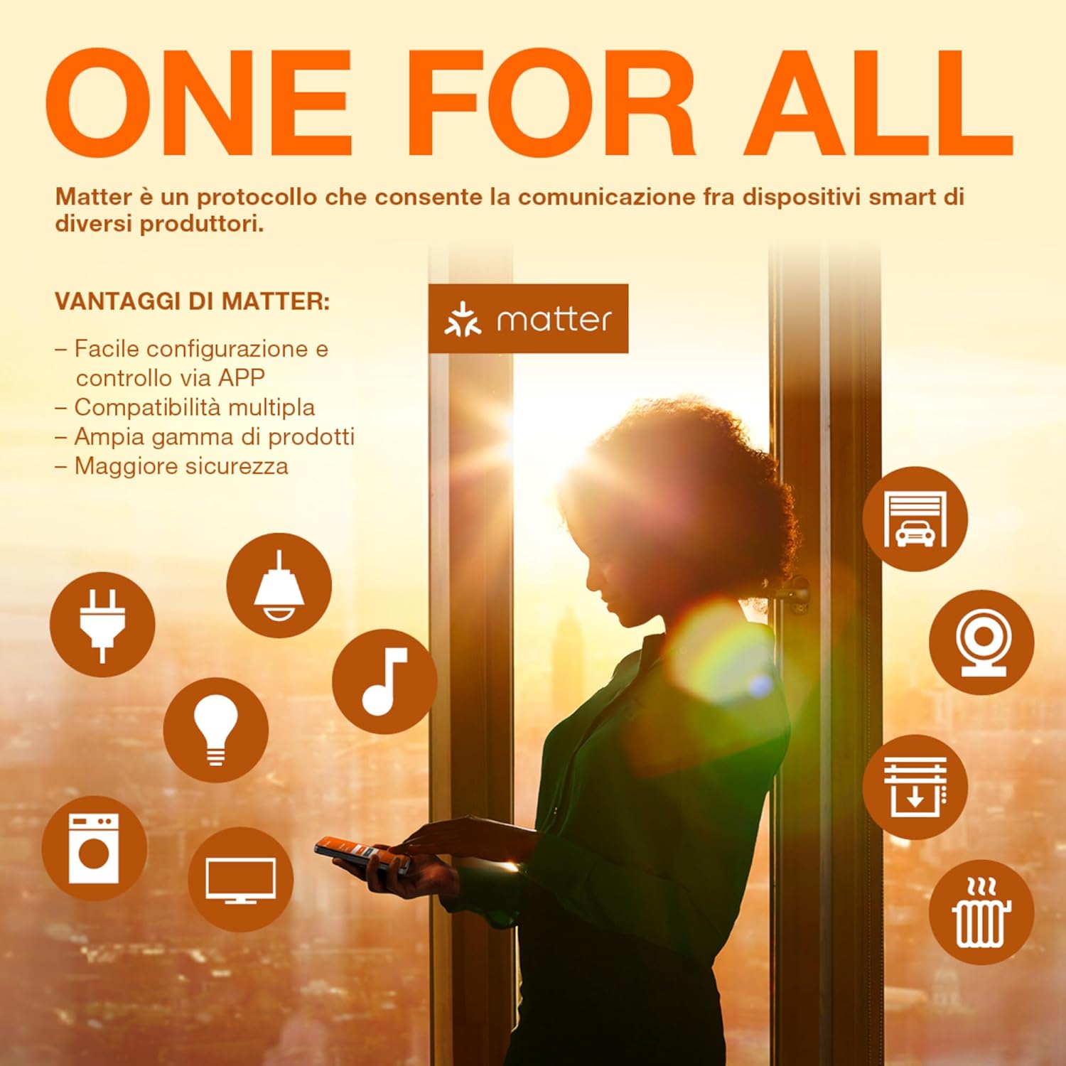 Thumbnail 2 de Ciabatta multipresa OSRAM SMART+ WiFi con 4 prese e 4 porte USB, controllo smart e misurazione dei consumi